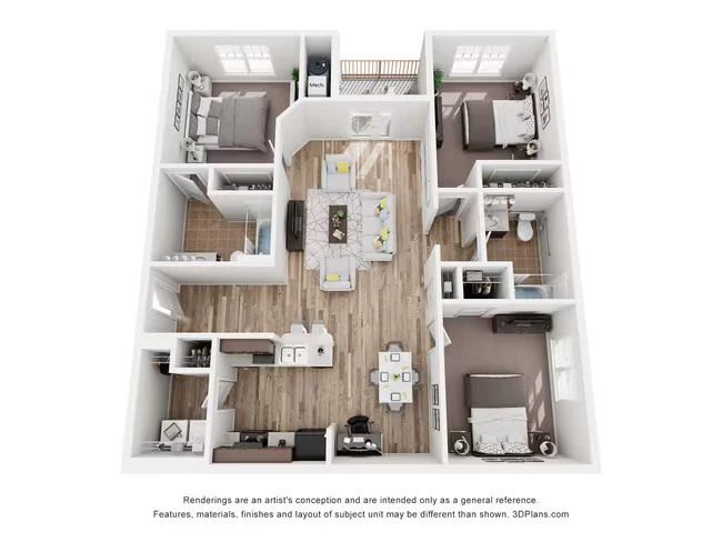 C1 1:3 202 floor plan